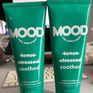 2 Mood American Eagle Chill Mind & Body Fresh Eucalyptus Infused Body Cream